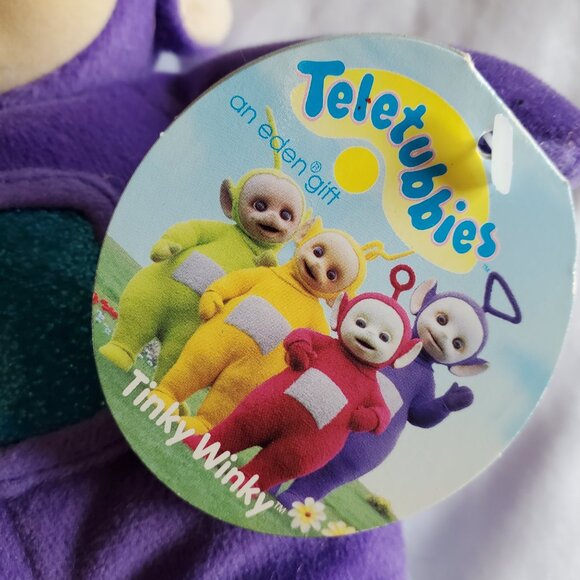 Vintage 1998 Tinky Winky Teletubby AND Dipsy (2016) - Picture 4 of 8